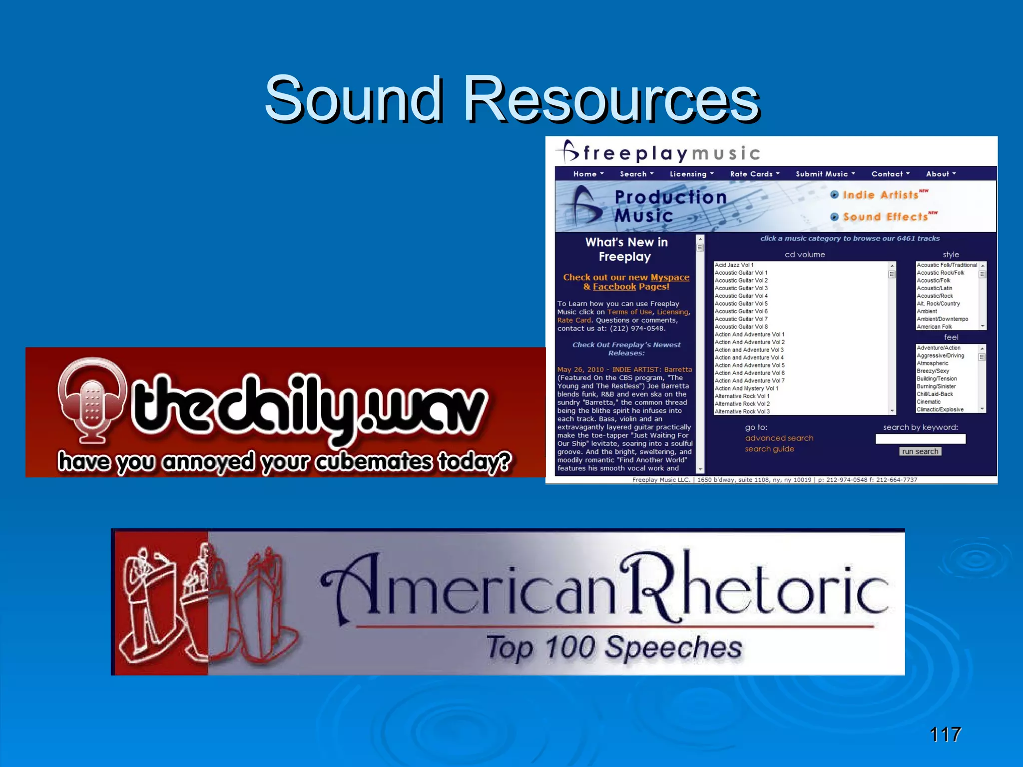Sound Resources 