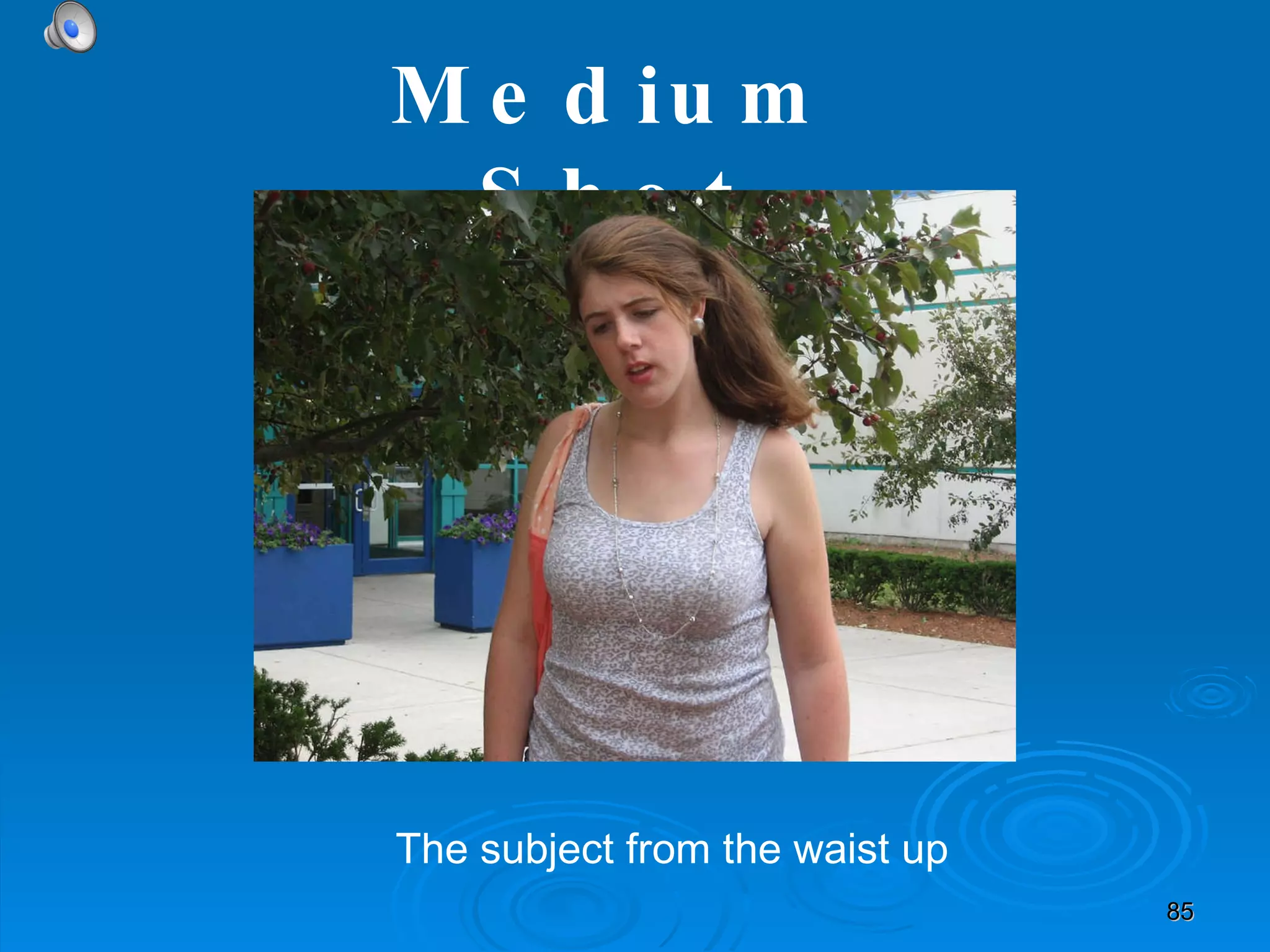 Medium Shot The subject from the waist up 