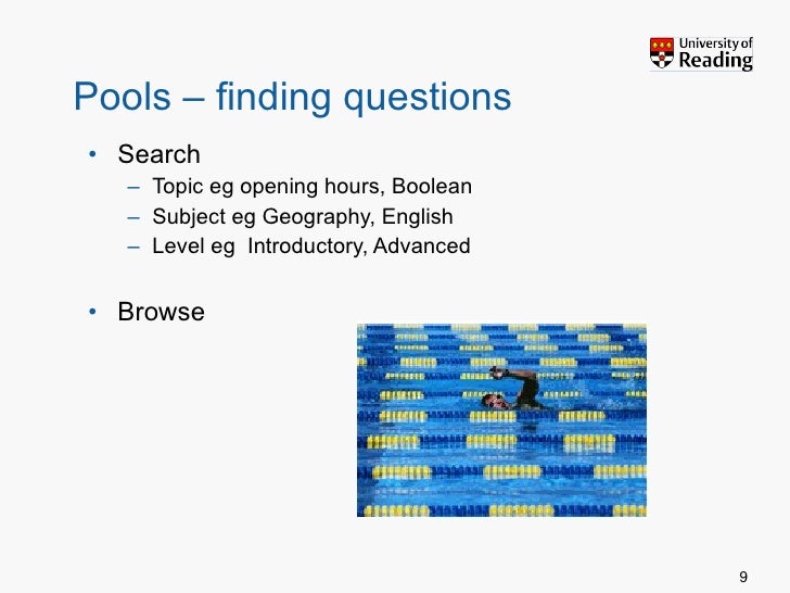 How To Create A Pool Of Questions In Blackboard