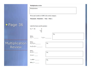 Page 36




Multiplication
  Review
 