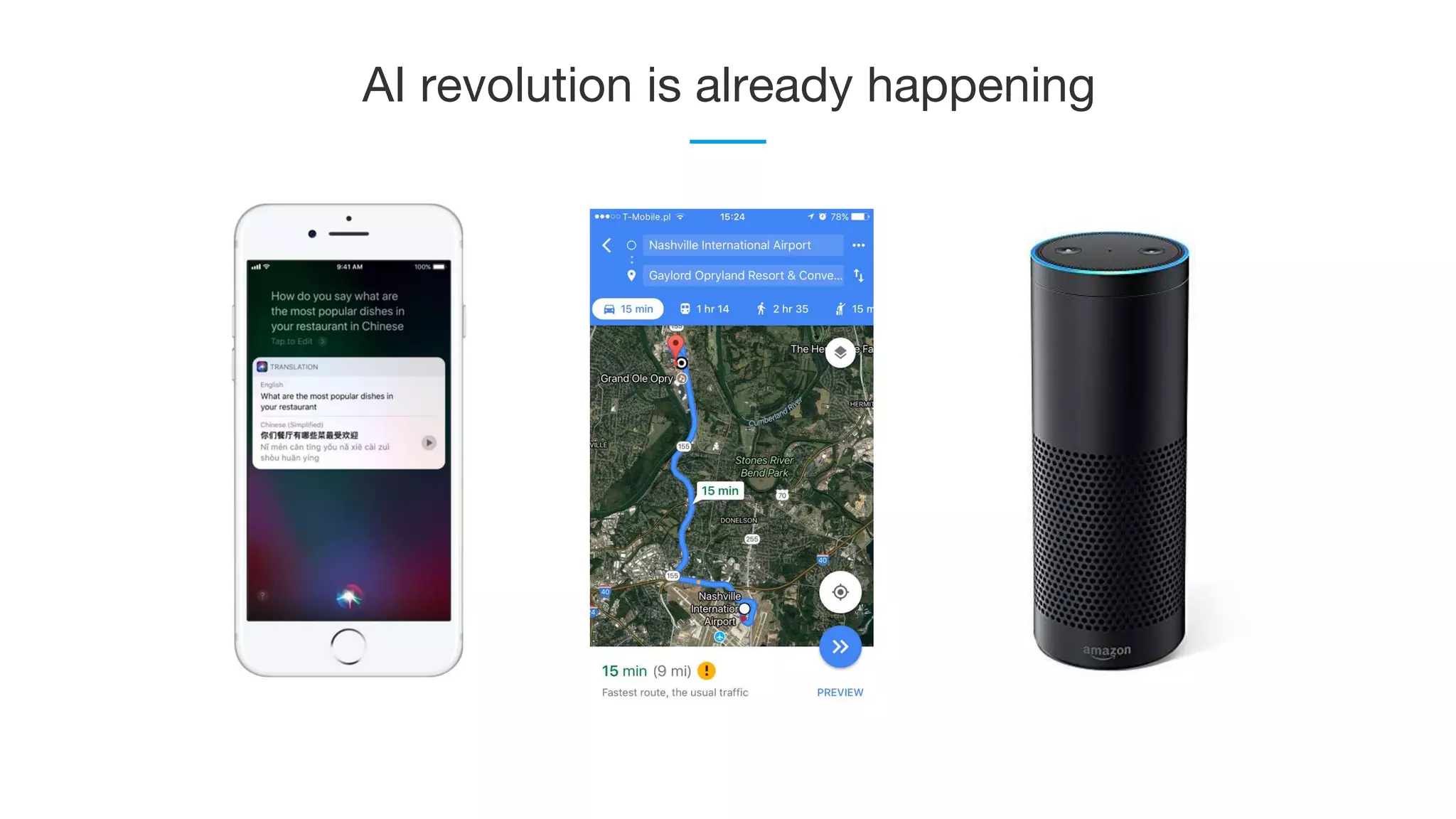 AI revolution is already happening
 