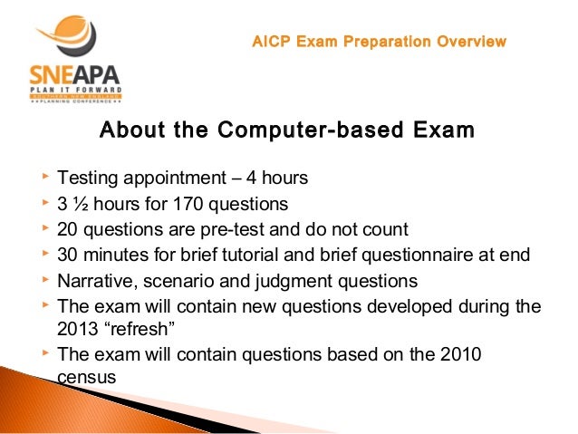 AICP Exam Fragen | Maxtic