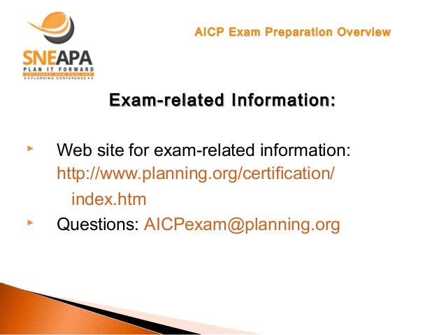 AICP Testantworten