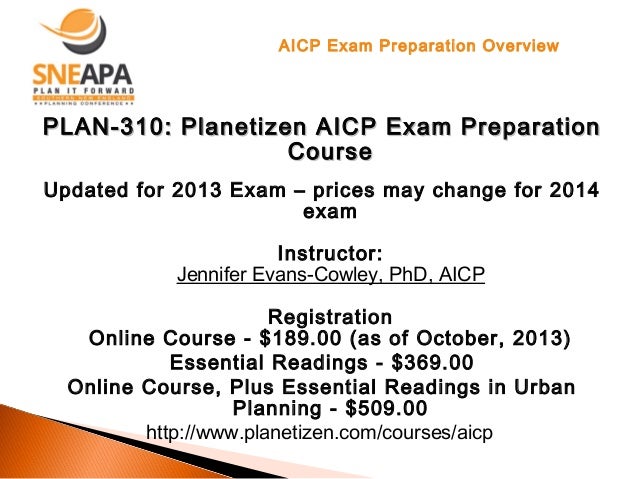 AICP Lernressourcen
