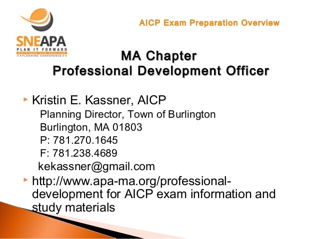 AICP Fragenpool
