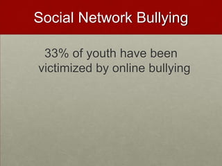 Life ConsequencesStudents are sometimes “sexting” to friends for their entertainment value, as a joke or for fun."Six teens face child porn (13 to 15) charges after being caught "sexting" each other.  Criminal Charge!IN PA, 3 girls (12, 12, 16) charged with child pornography for sexing.  Picture of  them in bras.15% of teenagers have risqué photos of themselves or their friends on their cell phones.1 in 5 sext recipients report that they have passed the images along to someone else http://www.cnn.com/video/#/video/bestoftv/2009/01/15/pn.sexting.teens.cnn