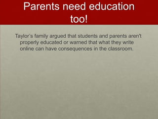 Social Network Bullying33% of youth have been victimized by online bullying