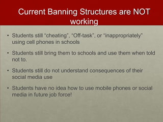 Parents need education too!Taylor’s family argued that students and parents aren't properly educated or warned that what they write online can have consequences in the classroom.