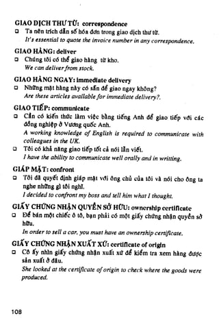 Thuật ngữ kinh tế   thương mại