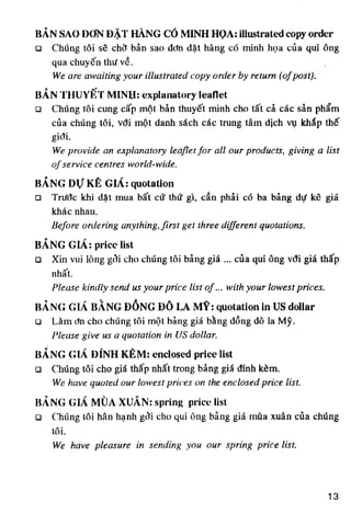 Thuật ngữ kinh tế   thương mại