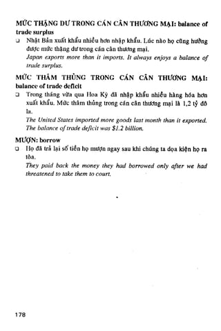 Thuật ngữ kinh tế   thương mại