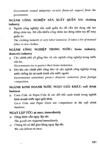 Thuật ngữ kinh tế   thương mại