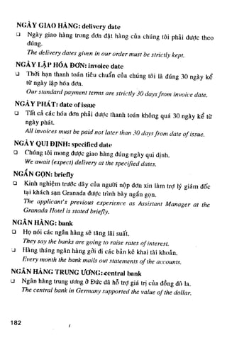 Thuật ngữ kinh tế   thương mại