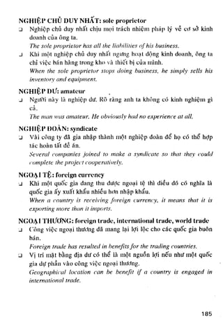 Thuật ngữ kinh tế   thương mại