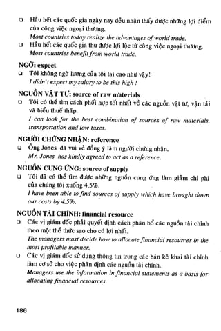 Thuật ngữ kinh tế   thương mại