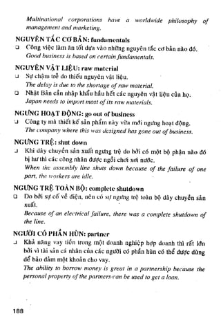 Thuật ngữ kinh tế   thương mại