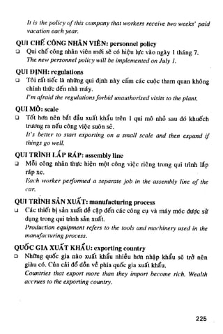 Thuật ngữ kinh tế   thương mại