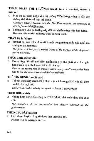 Thuật ngữ kinh tế   thương mại