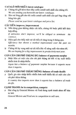 Thuật ngữ kinh tế   thương mại