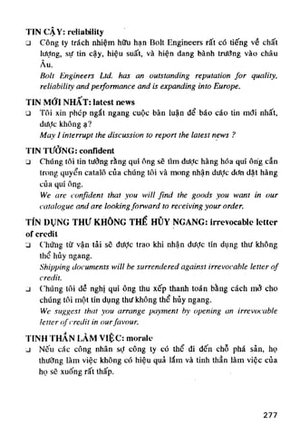 Thuật ngữ kinh tế   thương mại