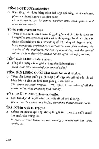 Thuật ngữ kinh tế   thương mại