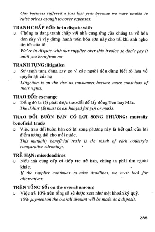 Thuật ngữ kinh tế   thương mại