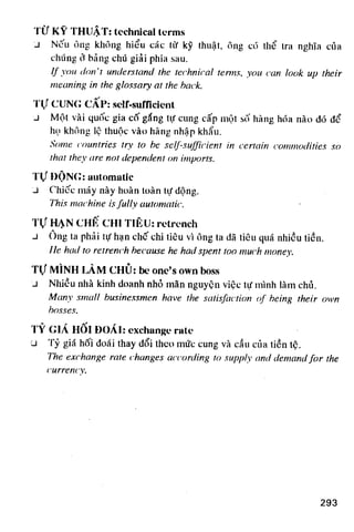 Thuật ngữ kinh tế   thương mại