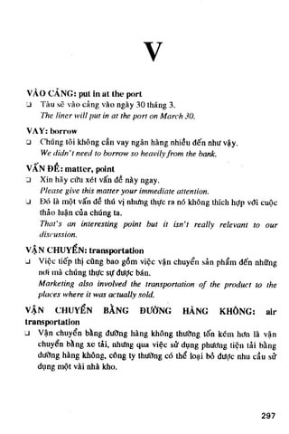 Thuật ngữ kinh tế   thương mại