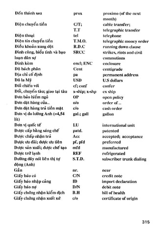 Thuật ngữ kinh tế   thương mại