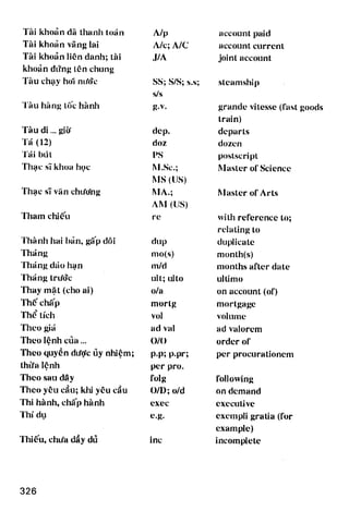 Thuật ngữ kinh tế   thương mại