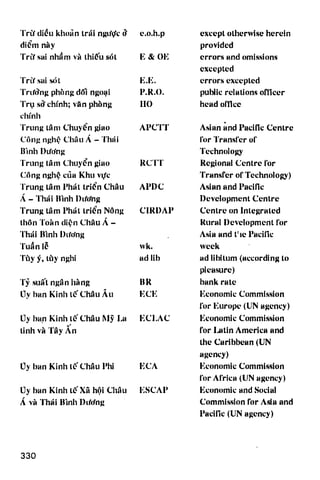 Thuật ngữ kinh tế   thương mại