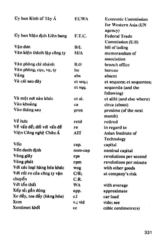 Thuật ngữ kinh tế   thương mại