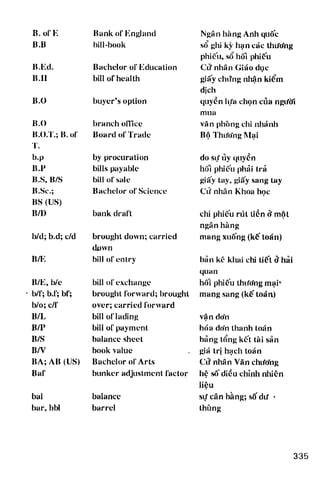 Thuật ngữ kinh tế   thương mại