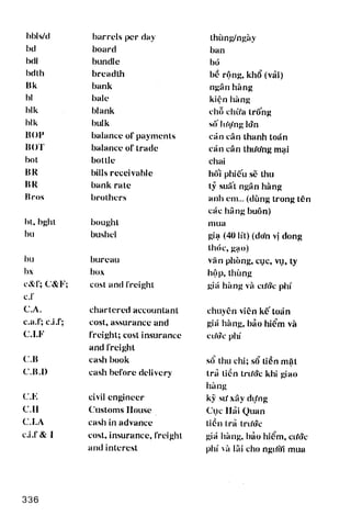 Thuật ngữ kinh tế   thương mại