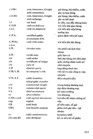 Thuật ngữ kinh tế   thương mại