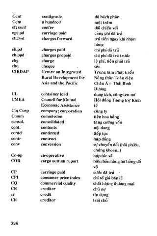 Thuật ngữ kinh tế   thương mại