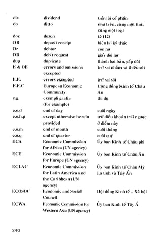 Thuật ngữ kinh tế   thương mại