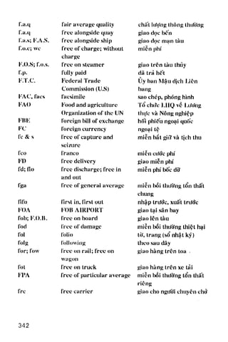 Thuật ngữ kinh tế   thương mại