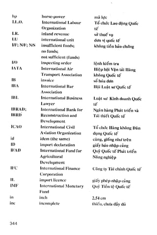 Thuật ngữ kinh tế   thương mại