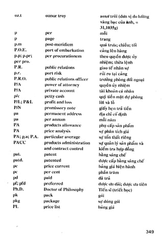 Thuật ngữ kinh tế   thương mại