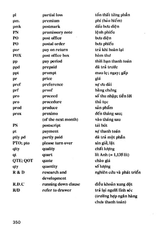 Thuật ngữ kinh tế   thương mại