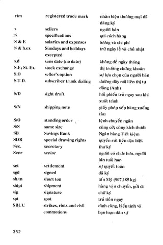 Thuật ngữ kinh tế   thương mại