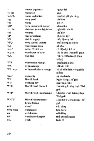 Thuật ngữ kinh tế   thương mại