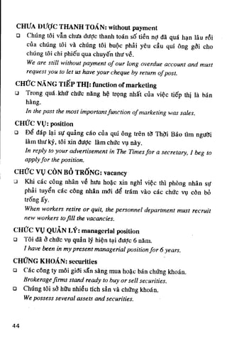 Thuật ngữ kinh tế   thương mại