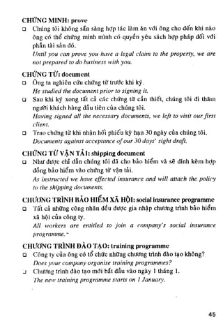 Thuật ngữ kinh tế   thương mại