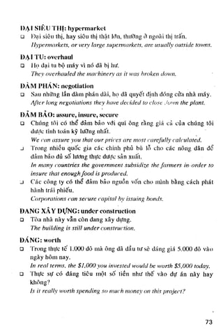 Thuật ngữ kinh tế   thương mại