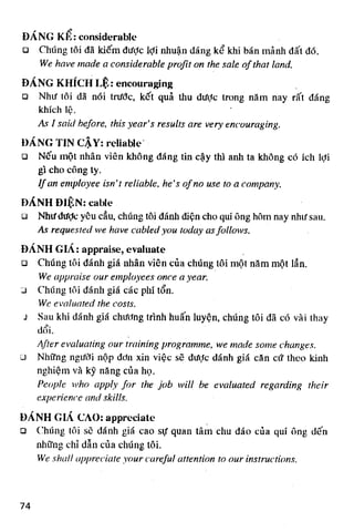 Thuật ngữ kinh tế   thương mại