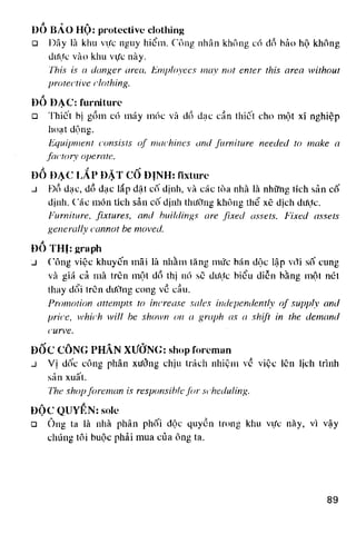 Thuật ngữ kinh tế   thương mại