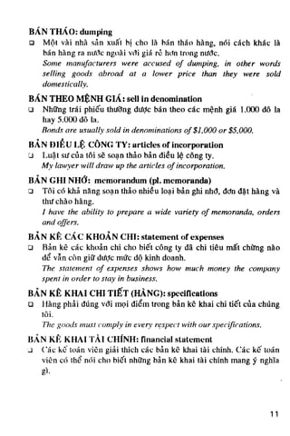 Thuật ngữ kinh tế   thương mại