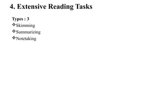 Interactive reading tasks and its example | PPTX
